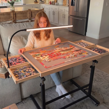 TableTop Rest Rolling Puzzle Table