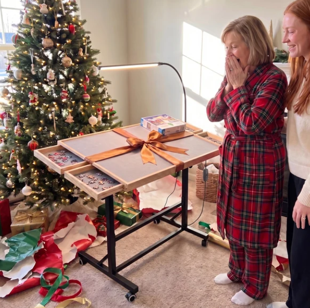 TableTop Rest Rolling Puzzle Table
