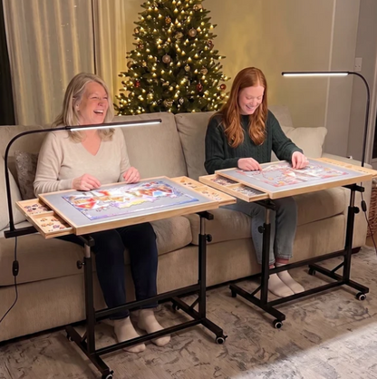 TableTop Rest Rolling Puzzle Table