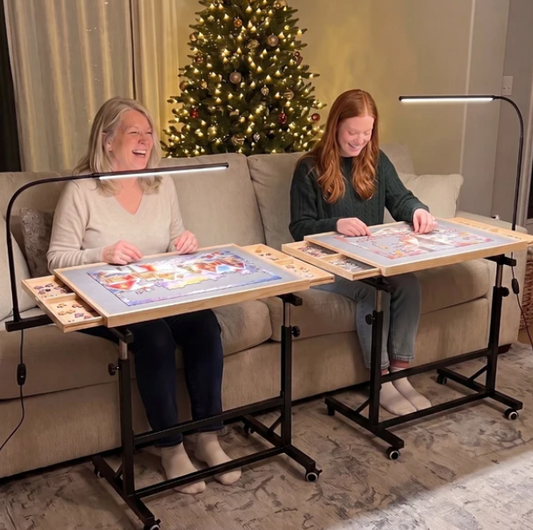 TableTop Rest Rolling Puzzle Table